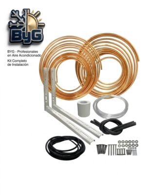 KIT INSTALACION AIRE ACONDICIONADO 1/4 Y 3/8
