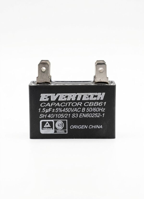 CAPACITOR MARCHA 1.5 mf RECTANGULAR