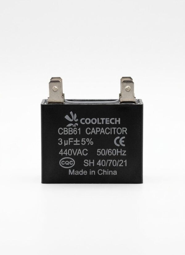 CAPACITOR MARCHA 3 mf RECTANGULAR