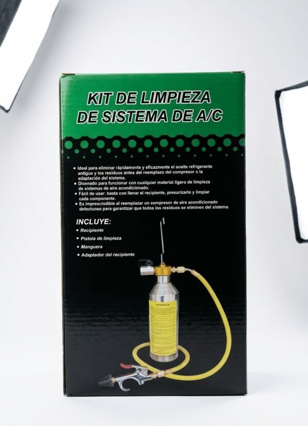 KIT DE LIMPIEZA DE SISTEMA A/C
